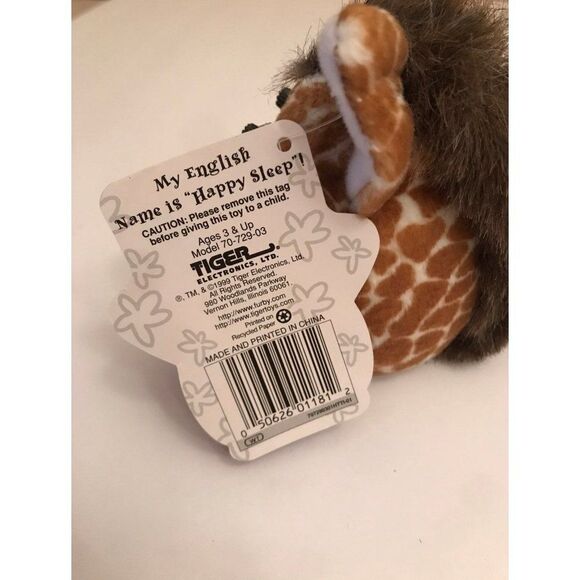 Furby buddies tiger 1999 rare plush - Picture 8 of 8